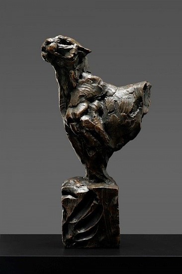 Dylan Lewis, Standing Leopard III Bust (S478)
2018, bronze ed.2/12