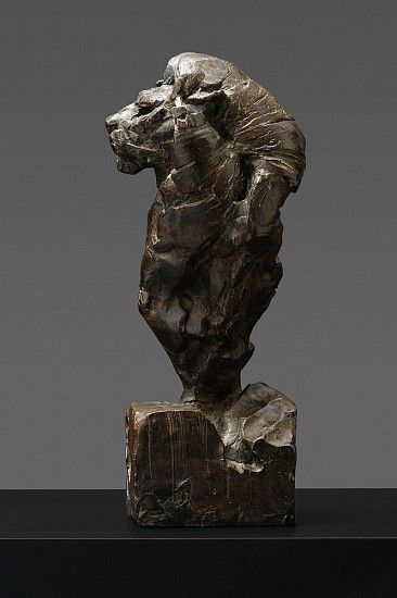 Dylan Lewis, Resting Lion II Bust (S483)
2018, bronze ed.2/12