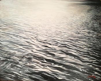 greg schultz source gkac 11654 oil and charcoal on canvas 40x50cm