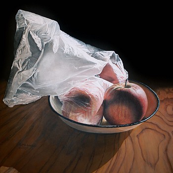 geoff horne how about them apples acrylica on canvas 60.5 x 60.5 cm gkac