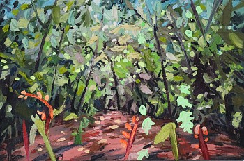 lee ann heath tussen die boorde oil on canvas 20.5 x 30.5cm