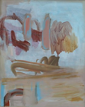 jeanne hoffman to catch a whiff of the divine acrylic on canvas 50 x 40cm gkac