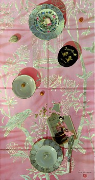 caryn scrimgeour a fearful thrill 70 x 40cm gkcp