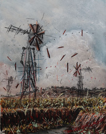 Jan Tshikhuthula, Summer Study VIII
charcoal & dry pastel on cotton paper