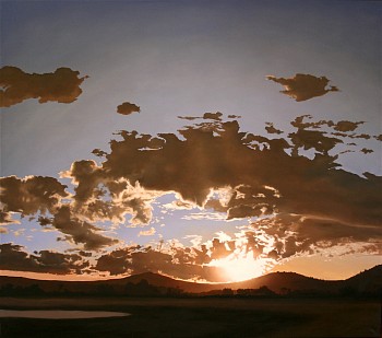 Anton Brink, Each slow dusk, 2023, oil on canvas, 150x170cm LOW RES