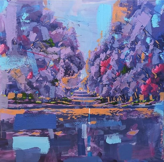 Thabang Lehobye, Sunshine
acrylic on canvas