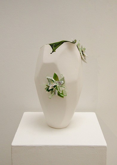 Hendrik L Coetzee, Shard Vase I
earthenware porcelain and glass
