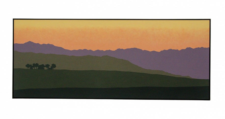 Jannie Uitlander, Near the end of the Sonderend
acrylic on cotton on door