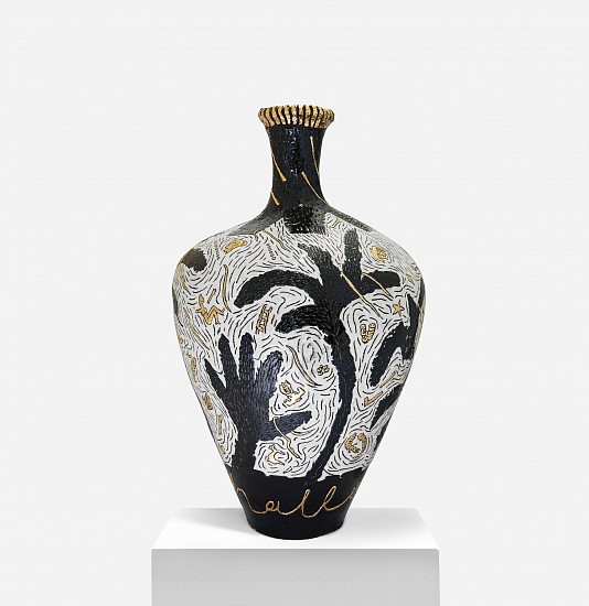 Lucinda Mudge, Hallelujah
ceramic and gold lustre