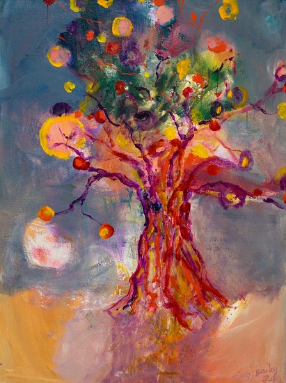 Beezy Bailey, Tree of Life
oil on canvas