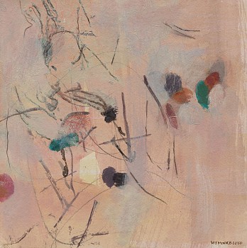 MaryJaneMorris Scatterlings IV 200x200(unframed) Mixed on paper