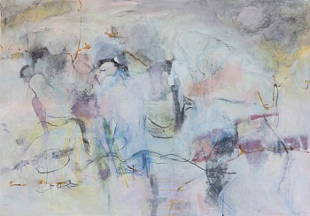 MJMorris IntheFlow 2025 acrylicinkchardustcharcolpencil 86x115